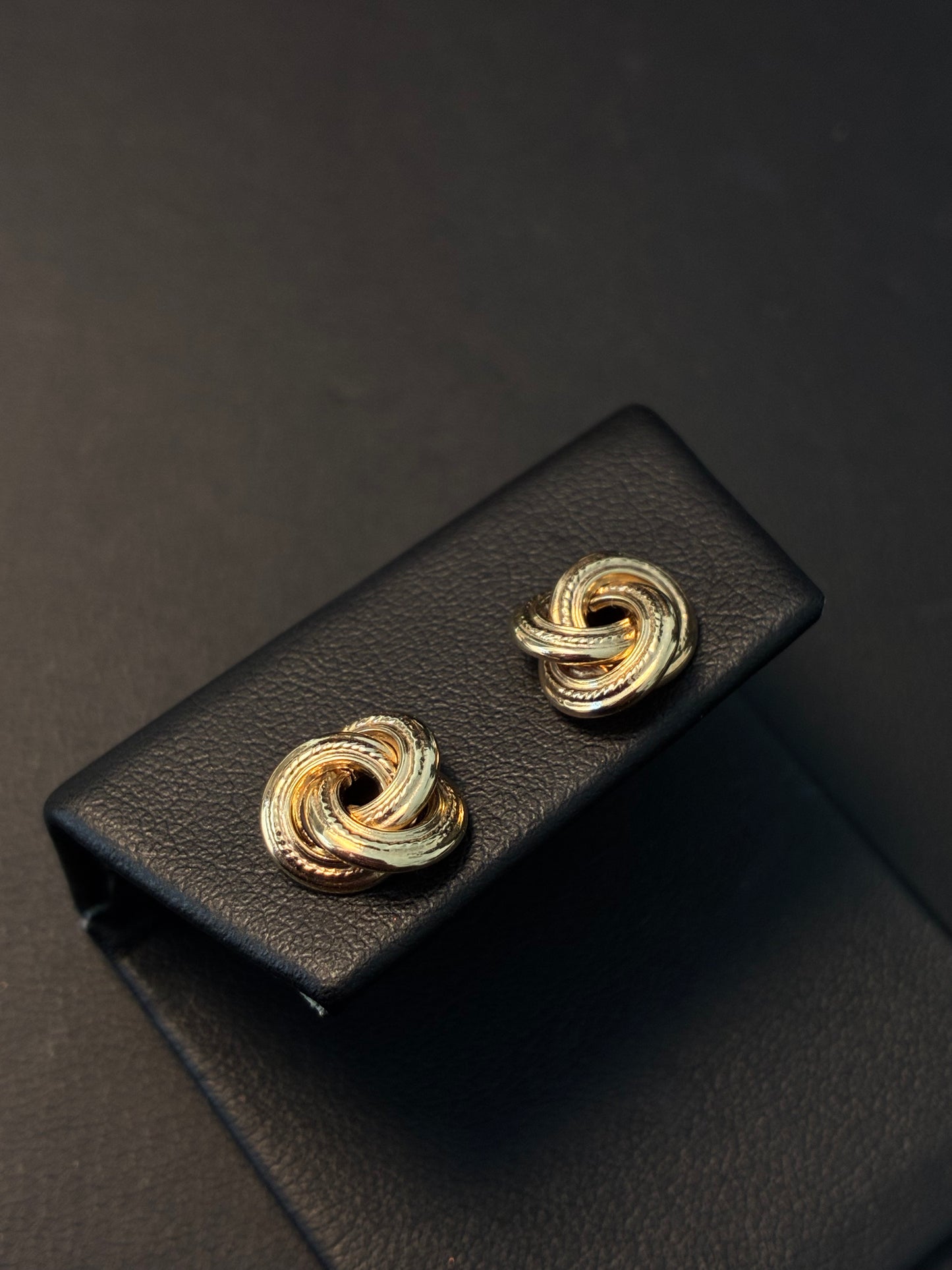 Aretes Espiral Golden