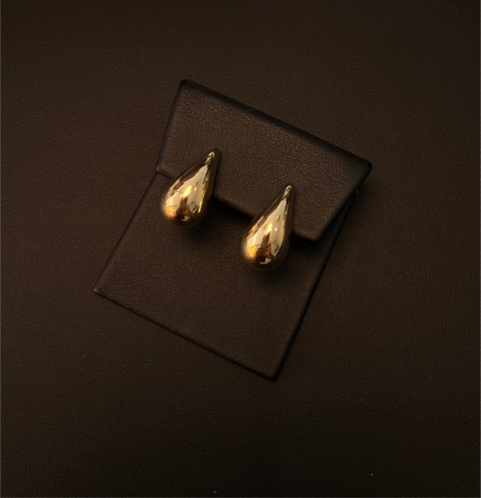 Aretes Chunky Gota Pequeños