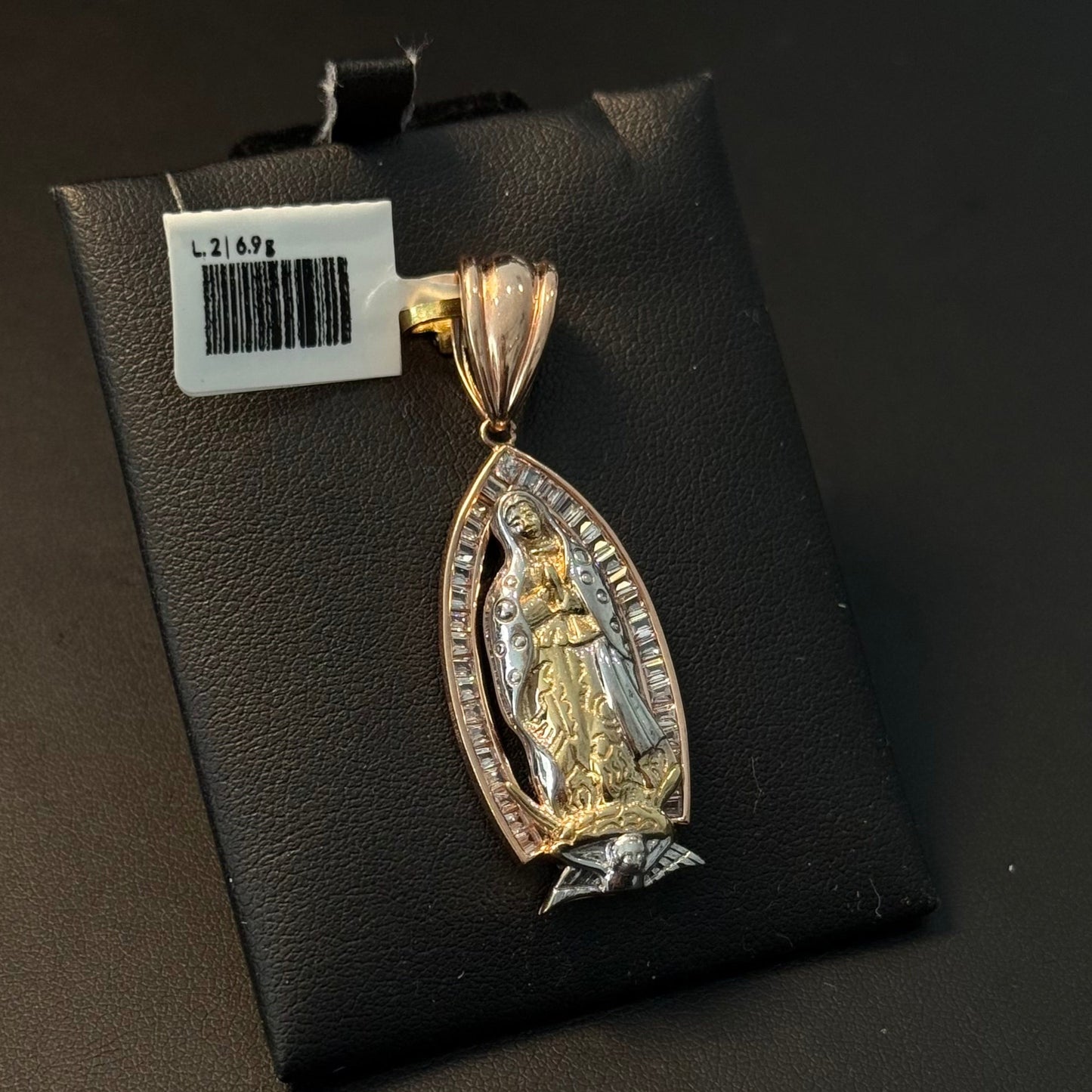DIJE VIRGEN TRICOLOR