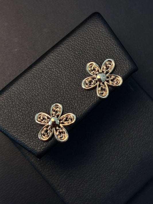 ARETES FLOWER GOLDEN