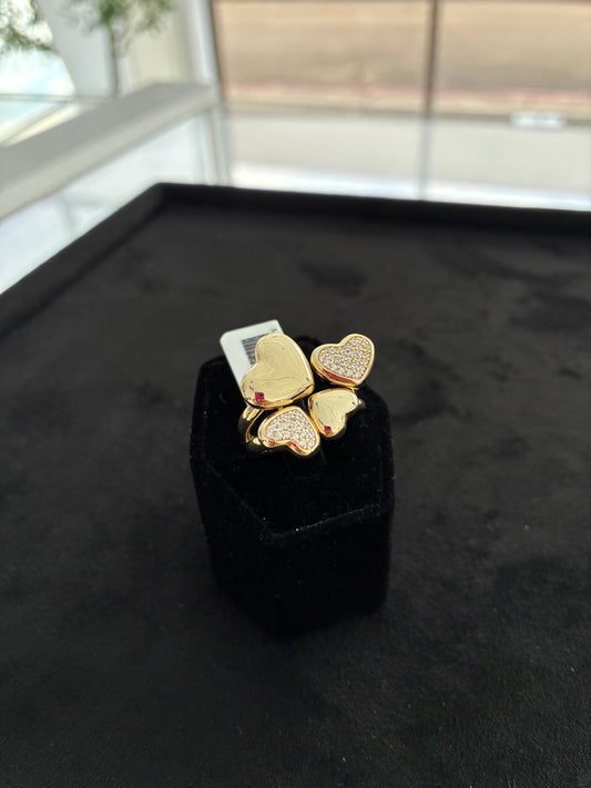 ANILLO FOUR HEART