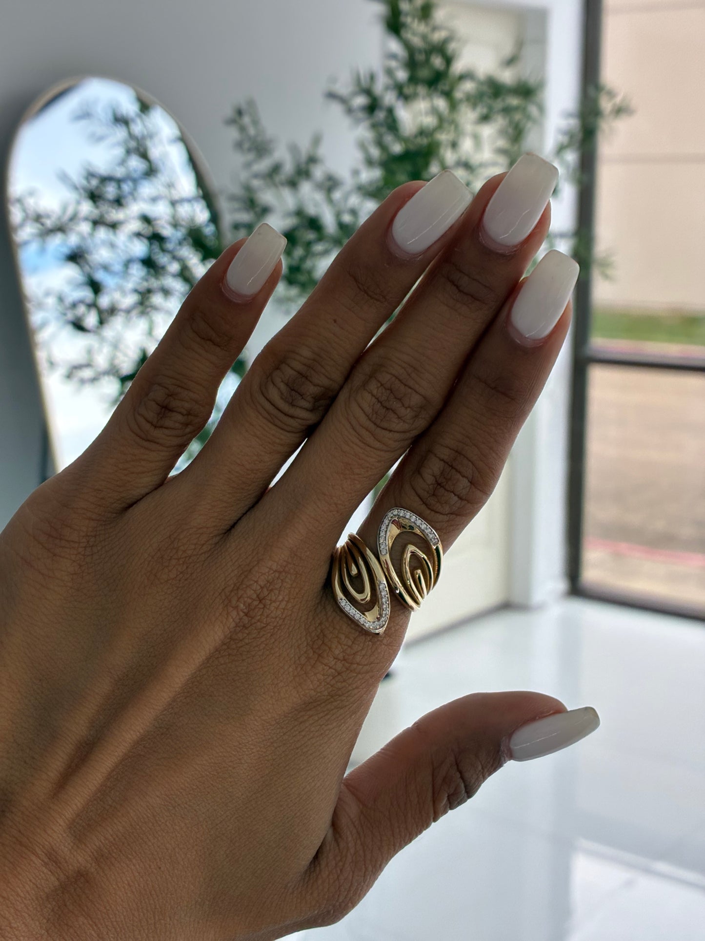 ANILLO FANCY DOUBLE ARROW