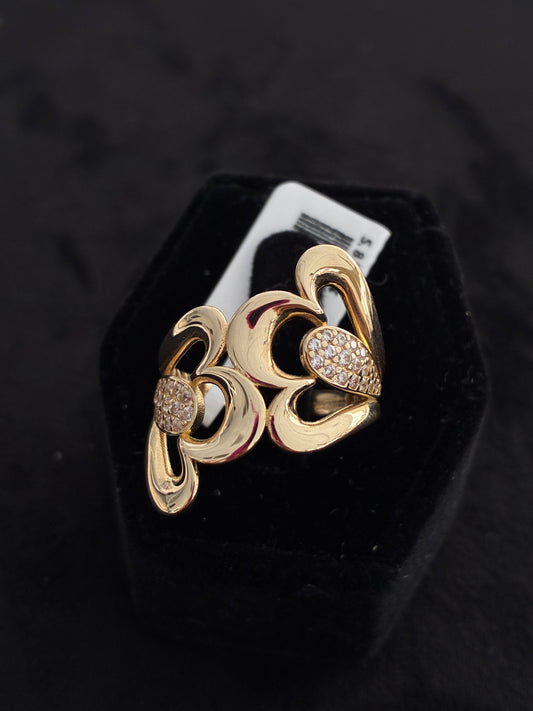 ANILLO FACY DOUBLE FLOWER