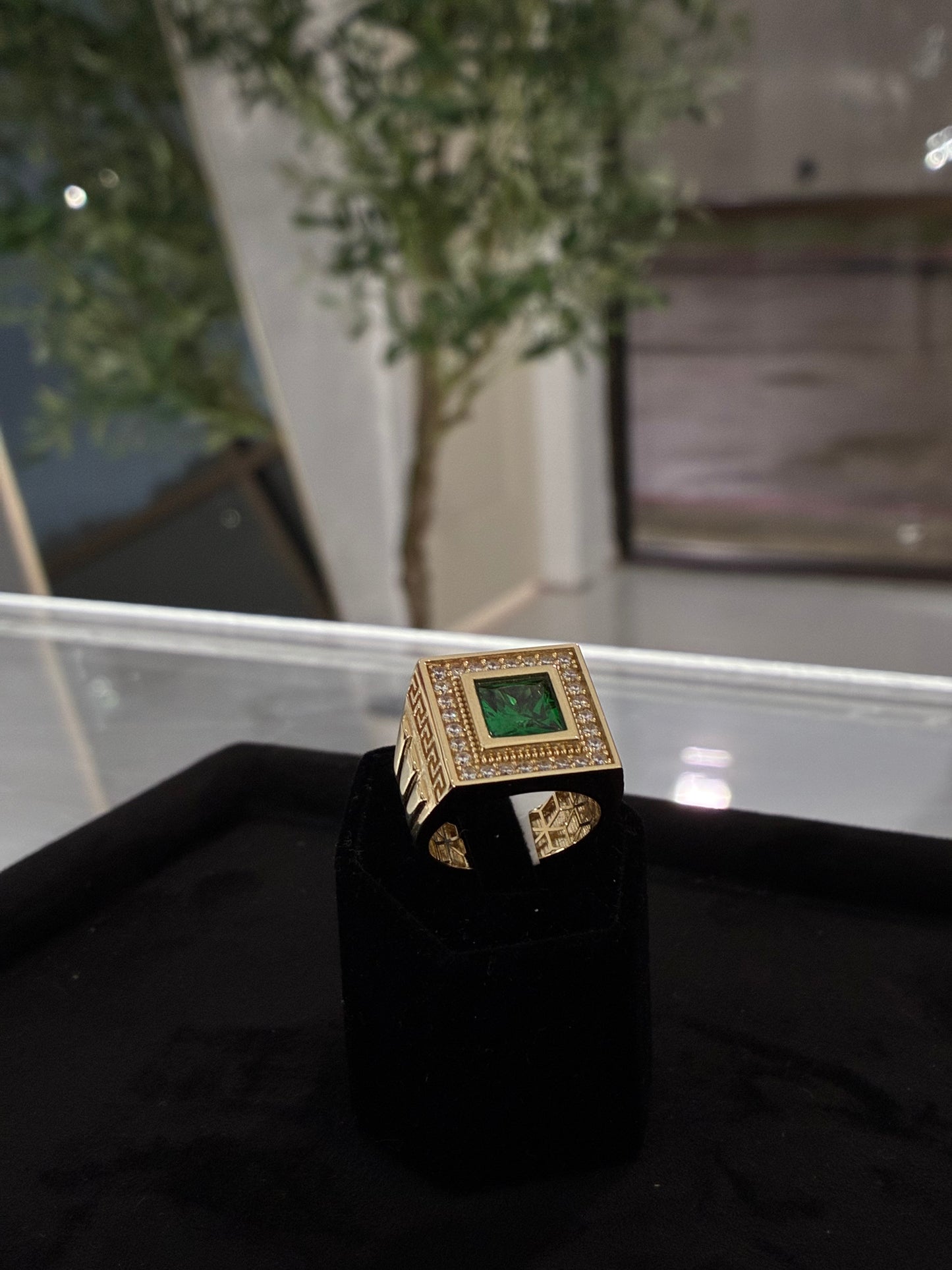 ANILLO DE ROMANO VERDE