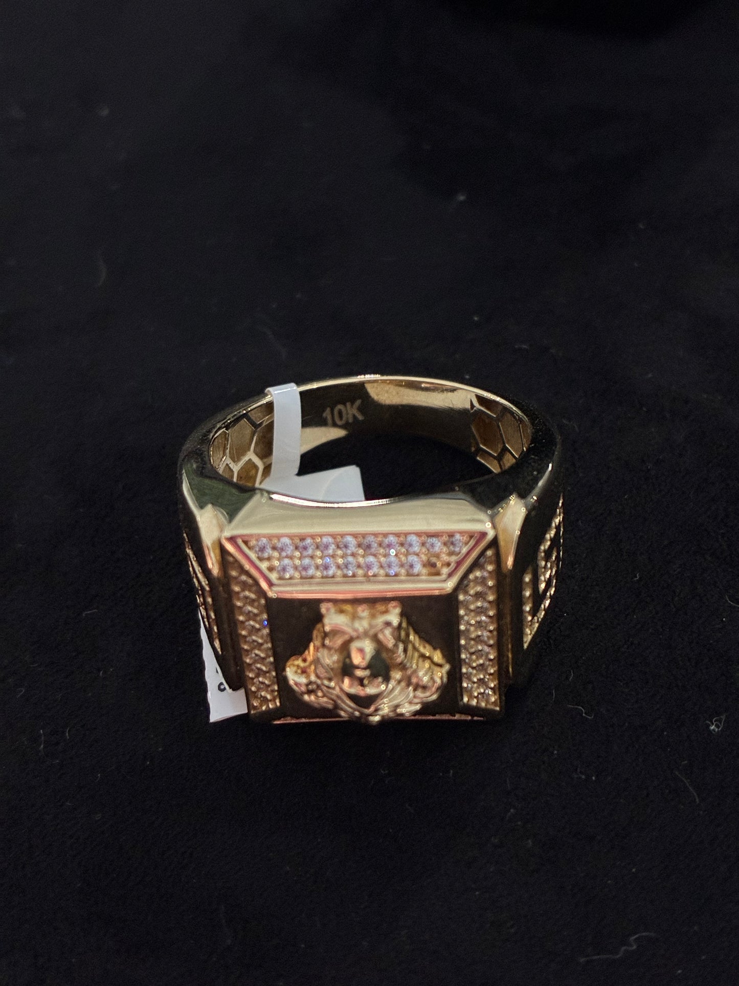 ANILLO DE MEDUSA EN ORO 10K