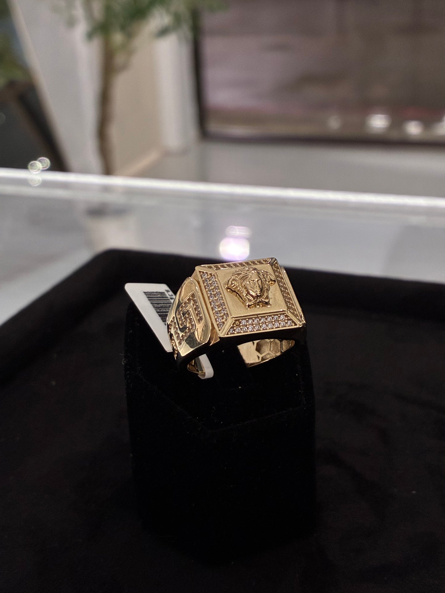 ANILLO DE MEDUSA EN ORO 10K