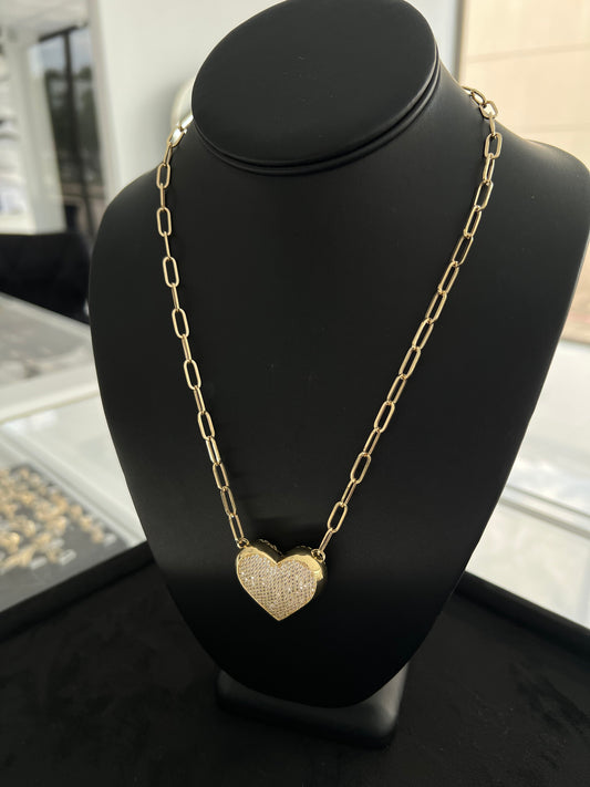 GARGANTILLA "HEART" PAPERCLIP