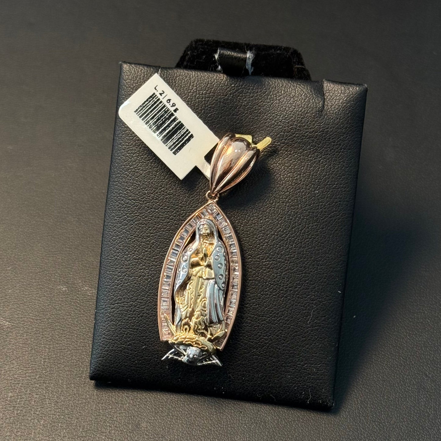 DIJE VIRGEN TRICOLOR